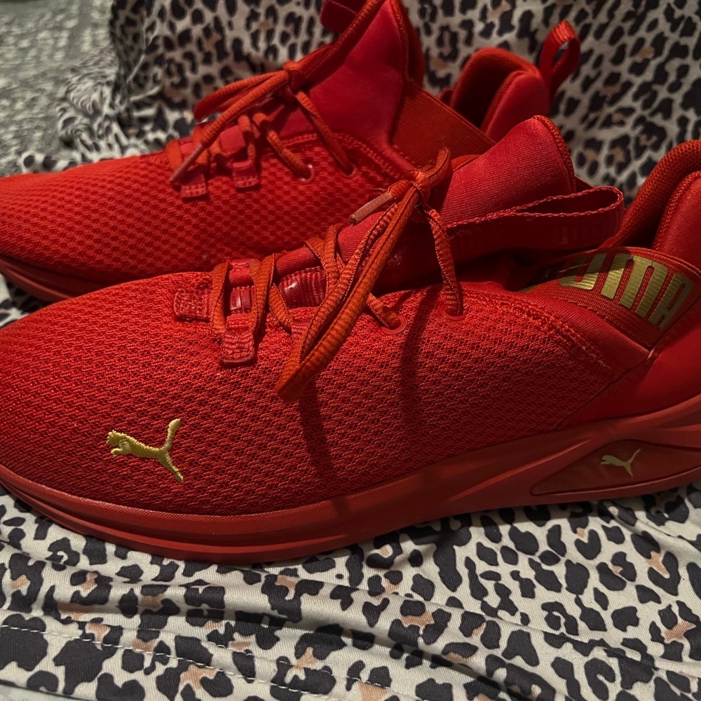 Red Athletic Sneakers